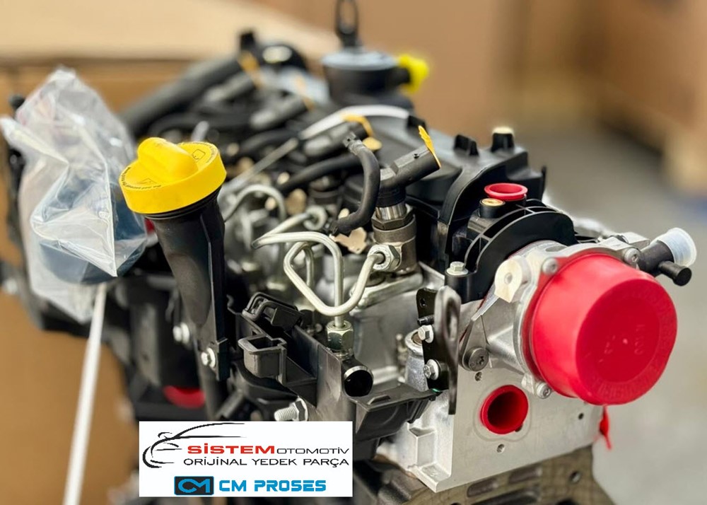 8201708460 MAIS KOMPLE MOTOR K9K F6F6 MEGANE IV KADJAR TALISMANNISSAN QASHQAİ1.5 DC6 K9K 646 ENJEKTÖRLERİ ÜZERİNDE